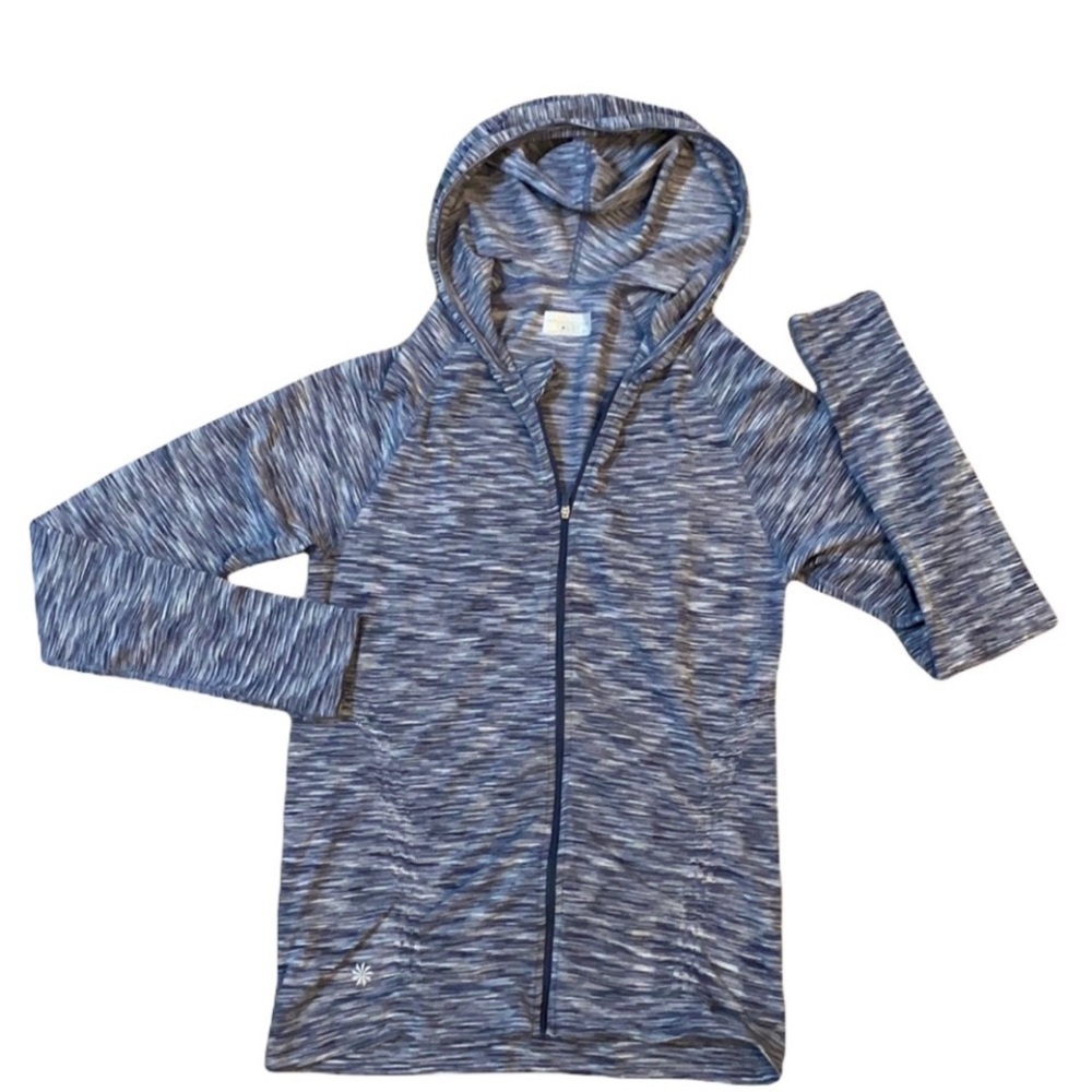 Athleta size XL athletic full zip hoodie jacket